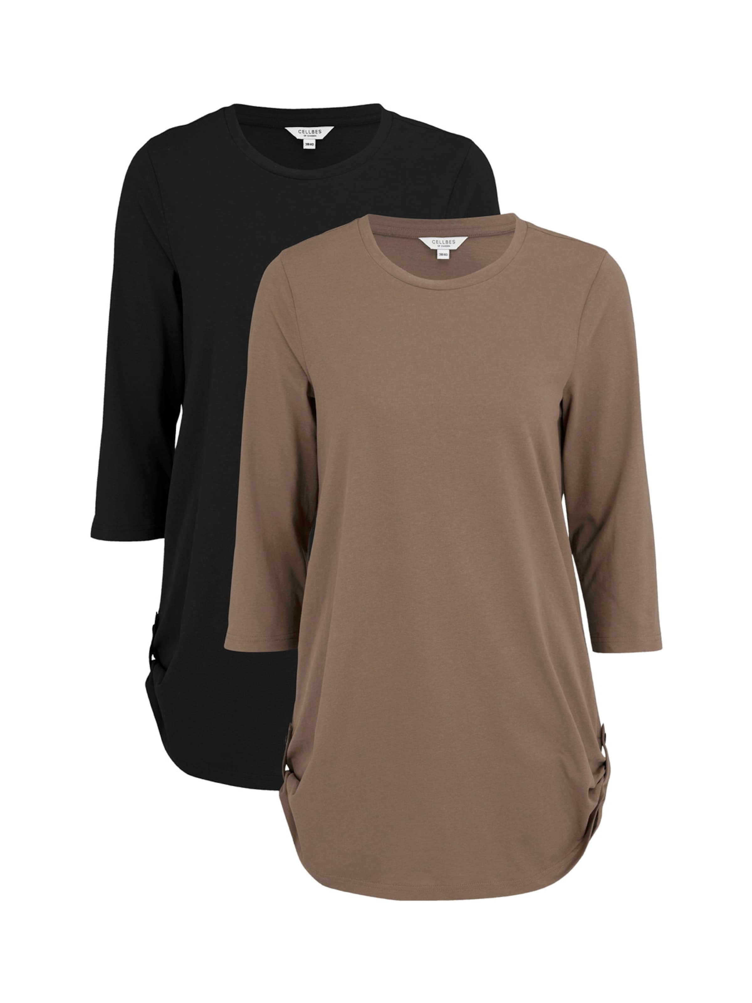 Cellbes of Sweden Tunika in Schwarz: Vorderseite