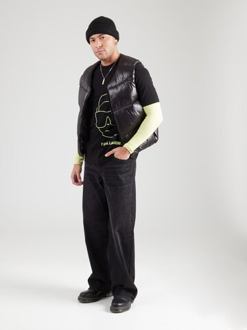 Maglietta di Karl Lagerfeld in nero