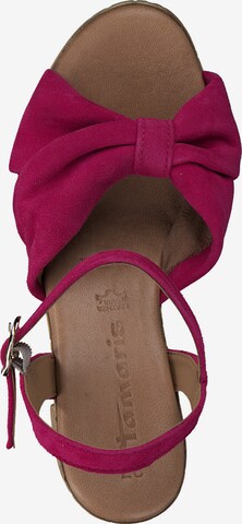 TAMARIS Sandal i rosa