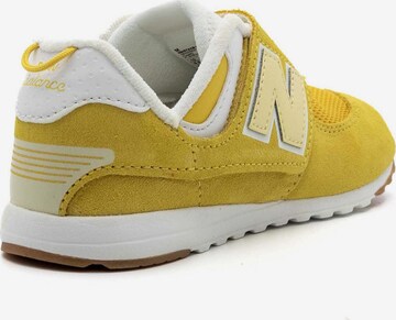 Baskets '574' new balance en jaune