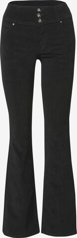 KOROSHI Flared Jeans 'KOROSHI' in Schwarz: predná strana