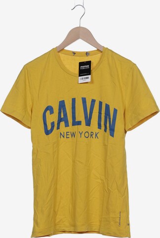 Calvin Klein Jeans T-Shirt L in Gelb: predná strana
