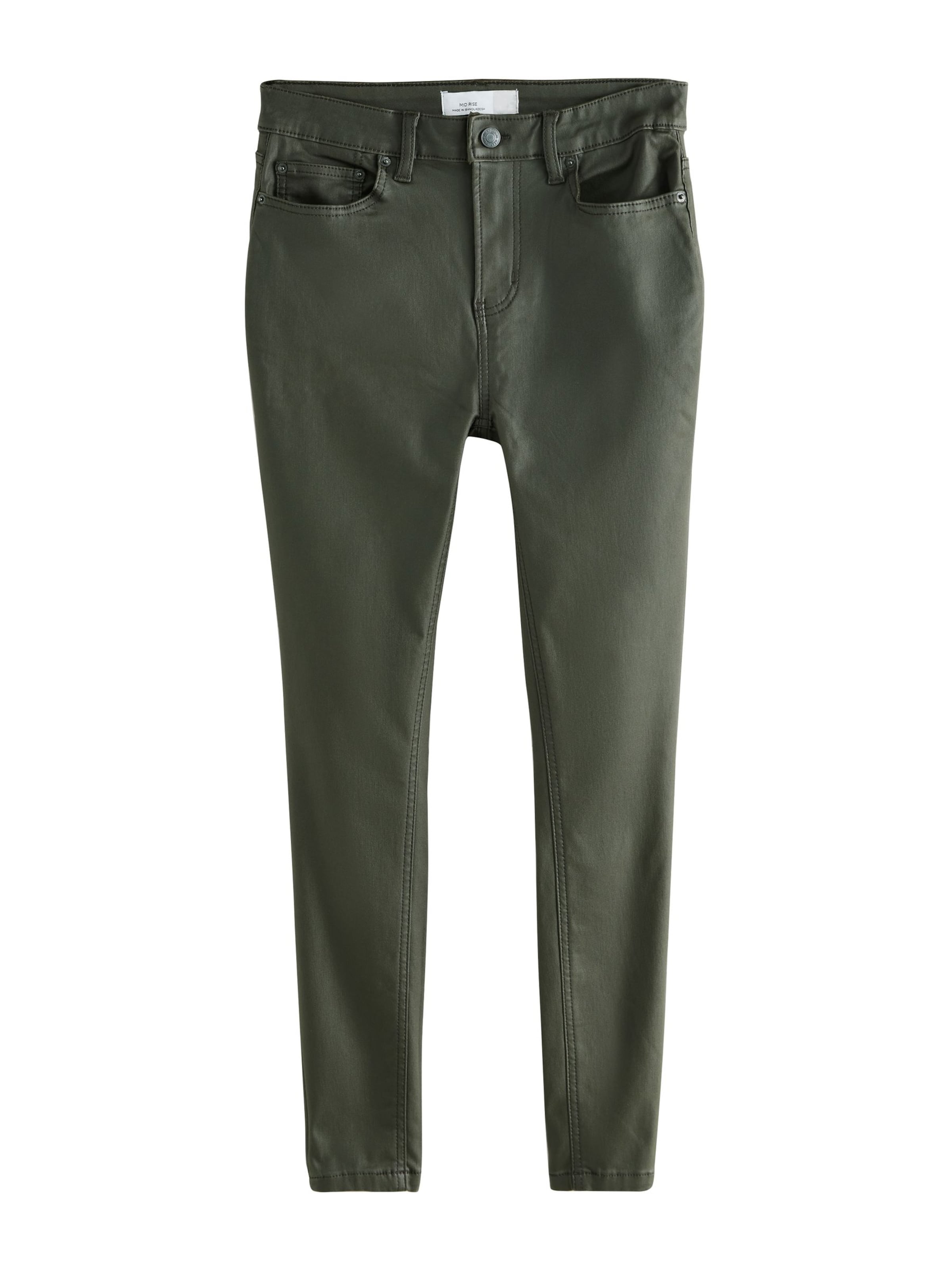 Skinny Jeans di Next in verde: frontale
