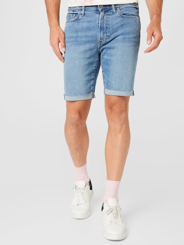 Abercrombie & Fitch Regular Shorts in Blau: predná strana