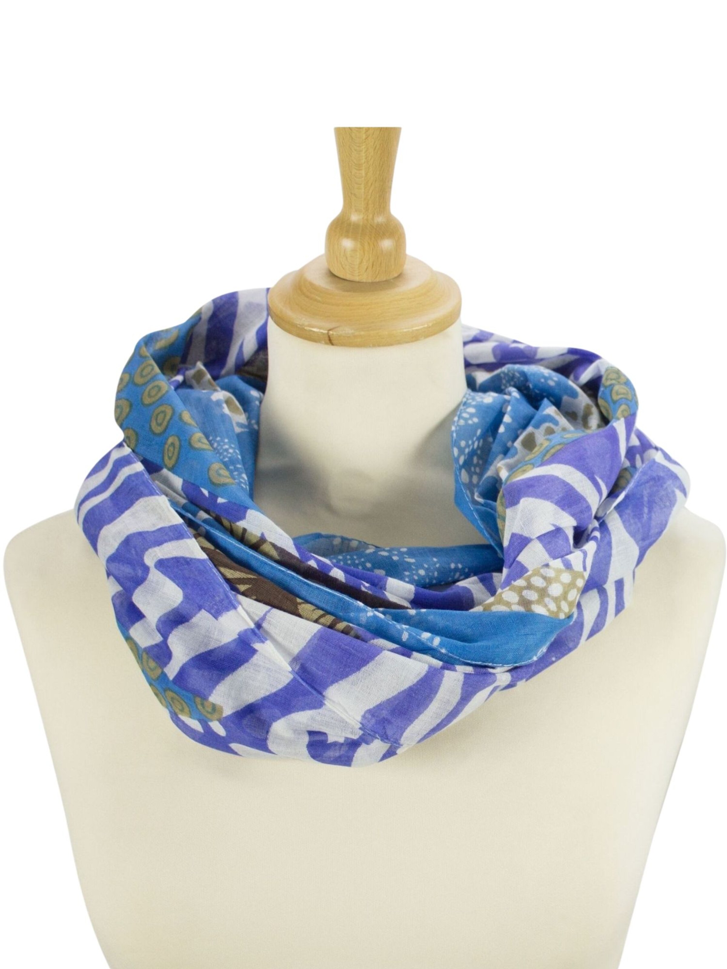 Sunsa Tube Scarf 'Sunsa' in Blue