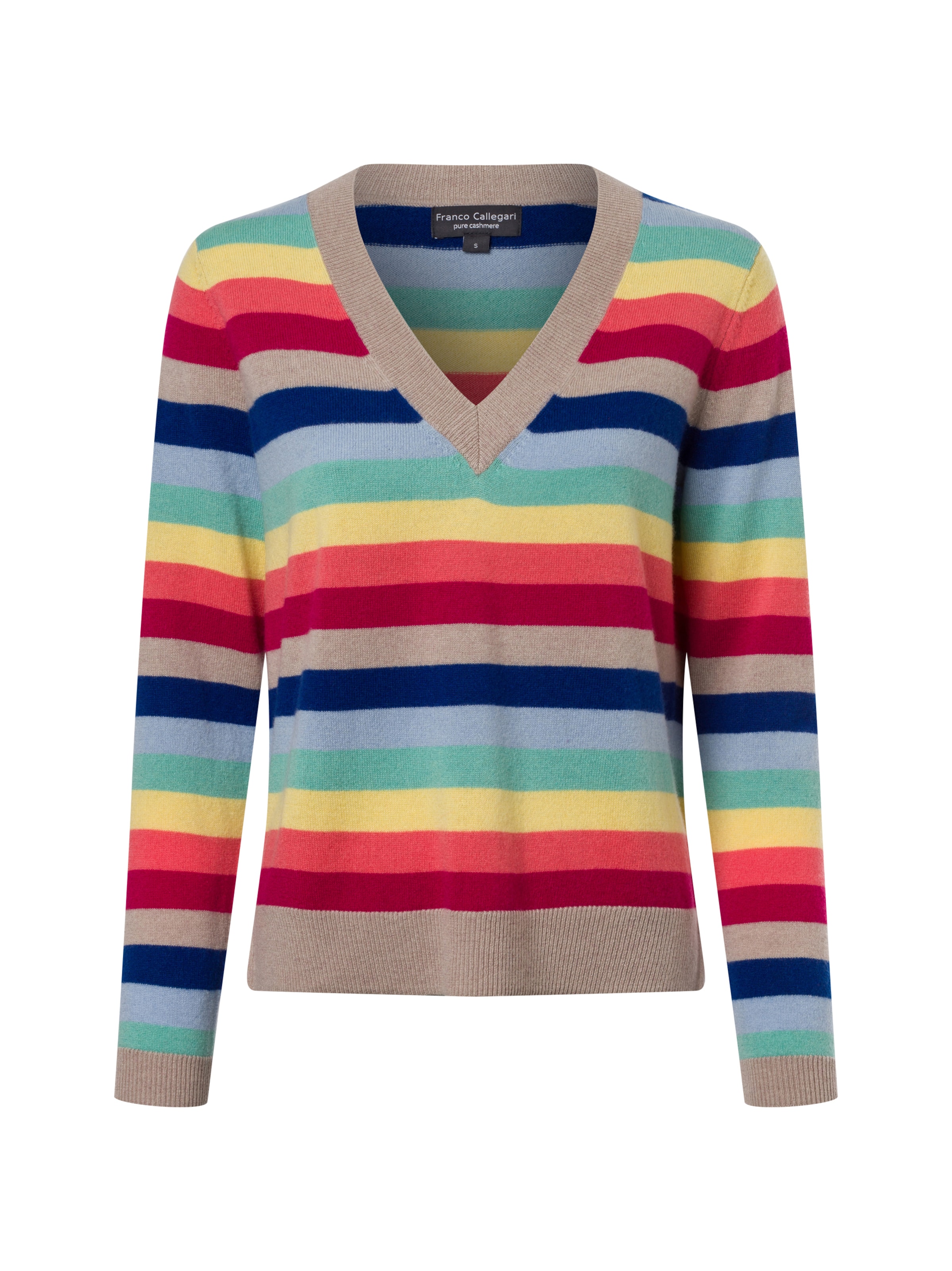 Franco Callegari Trui in Gemengde kleuren: voorkant