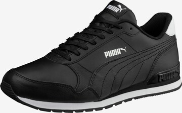 Baskets basses 'Runner V2' PUMA en noir : devant