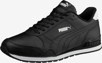 PUMA Baskets basses 'Runner V2' en noir / blanc, Vue avec produit