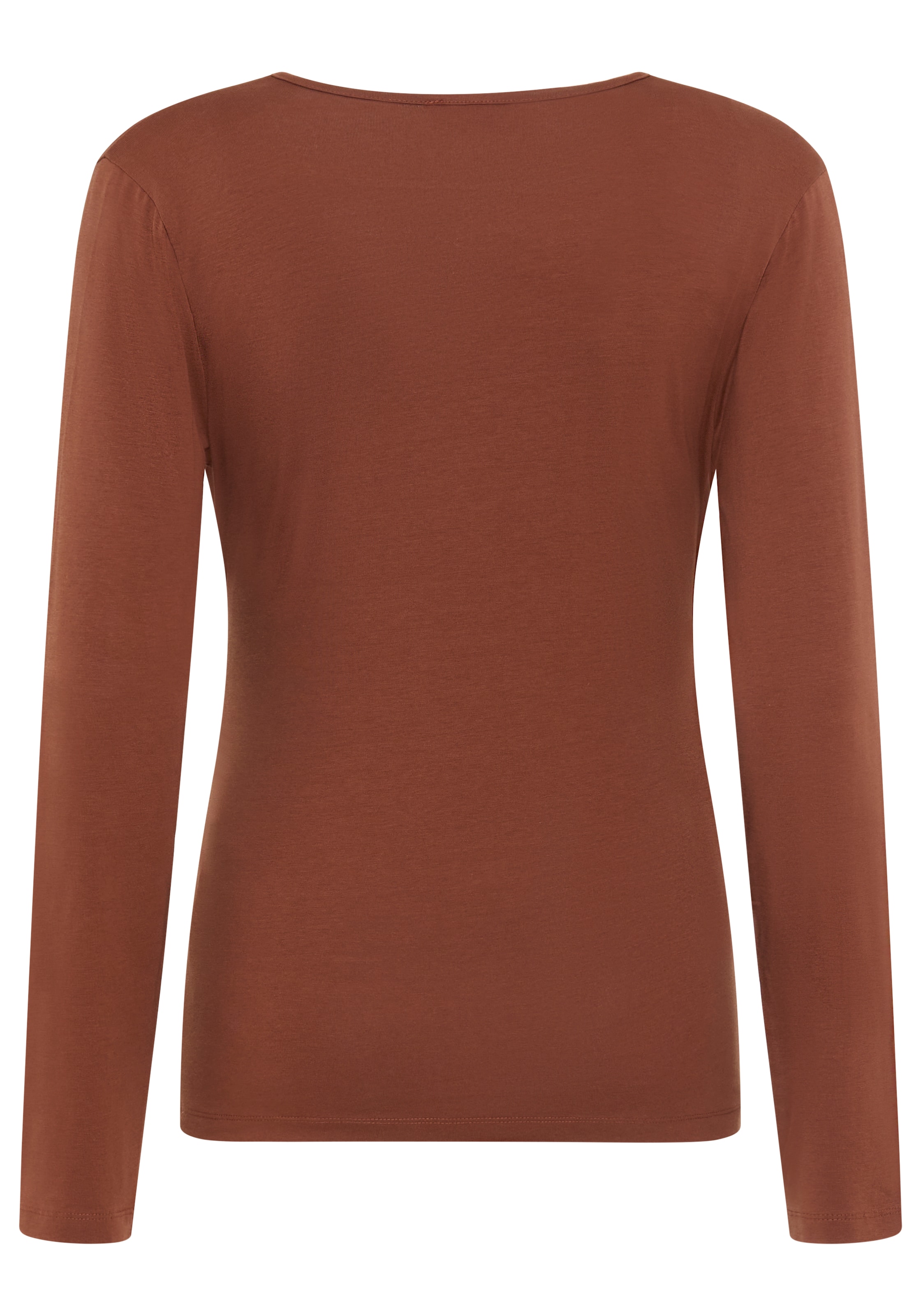 Neun Monate Shirt in Braun