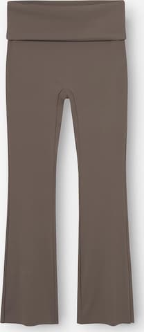 rethinkit studios Flared Leggings 'All Day' in Brown: front