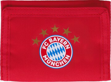 FC BAYERN MÜNCHEN Wallet in Red: front
