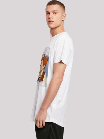 T-Shirt 'Disney Winnie The Pooh Christopher Robin Montage ' F4NT4STIC en blanc