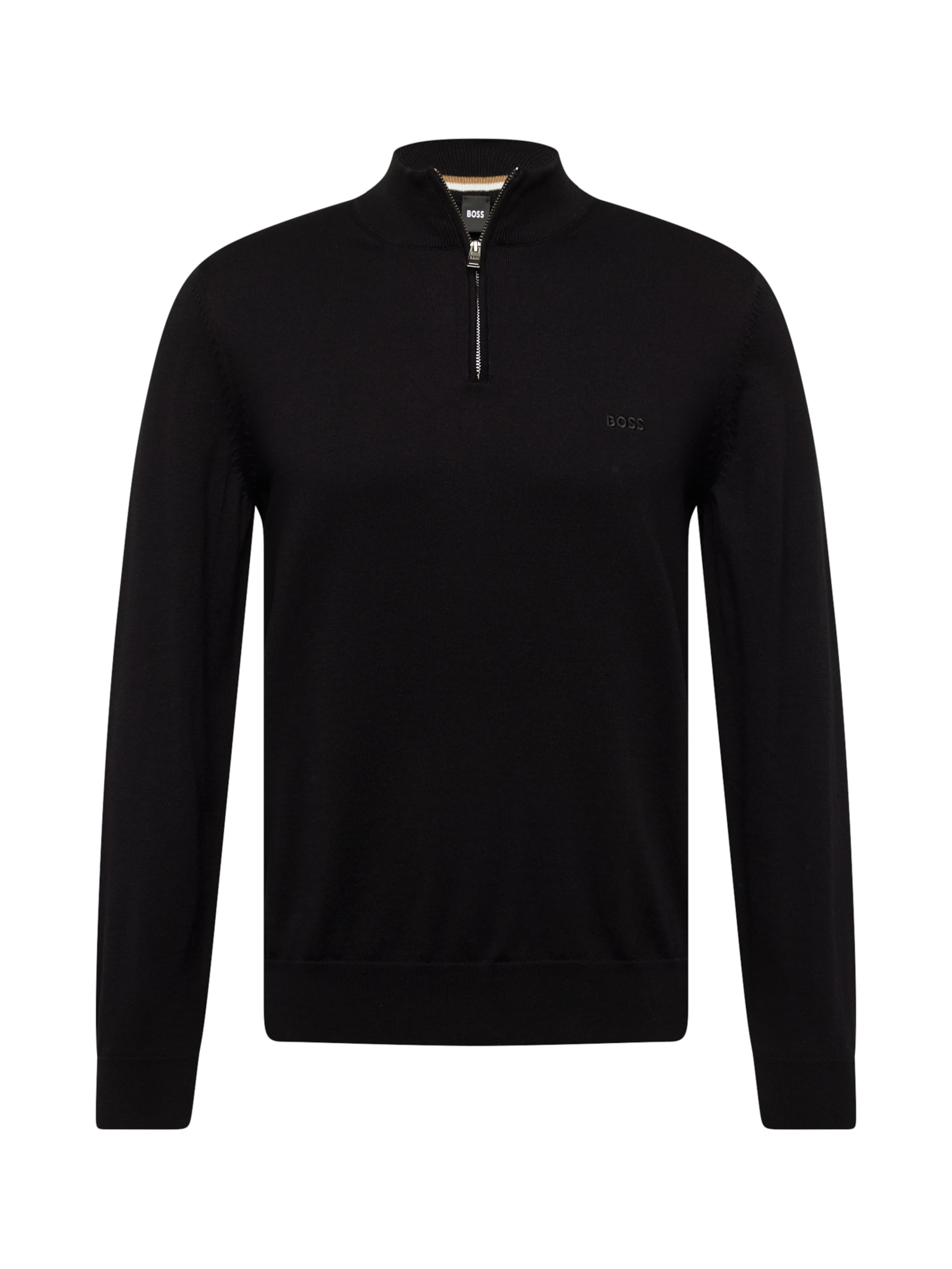 BOSSPulover 'Padro' - crna boja: prednji dio