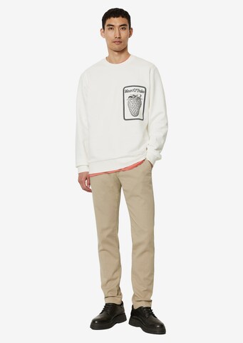 Marc O'Polo Sweatshirt in Wit