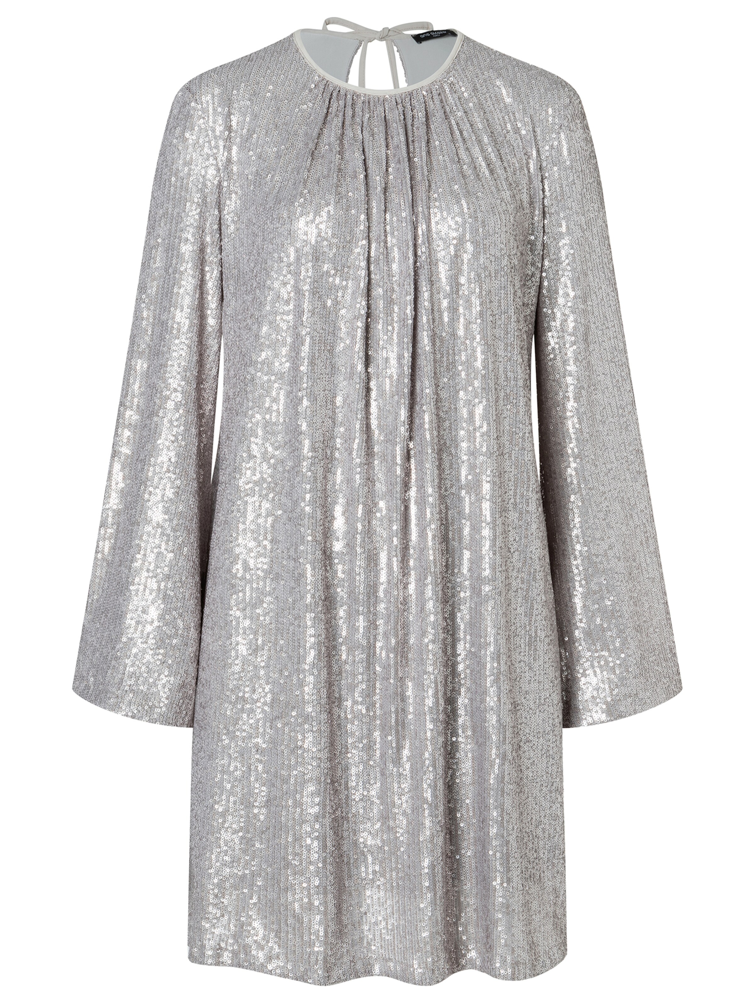 Ana Alcazar Cocktail Dress ' Tadyra ' in Silver, Item view