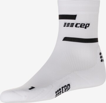 CEP Athletic Socks in White: front