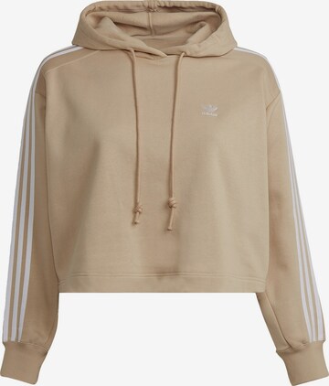 Sweat-shirt 'adicolor' ADIDAS ORIGINALS en beige : devant