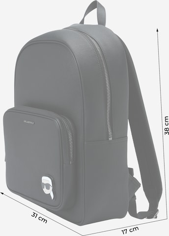 Karl Lagerfeld Backpack 'Ikonik 2.0' in Black