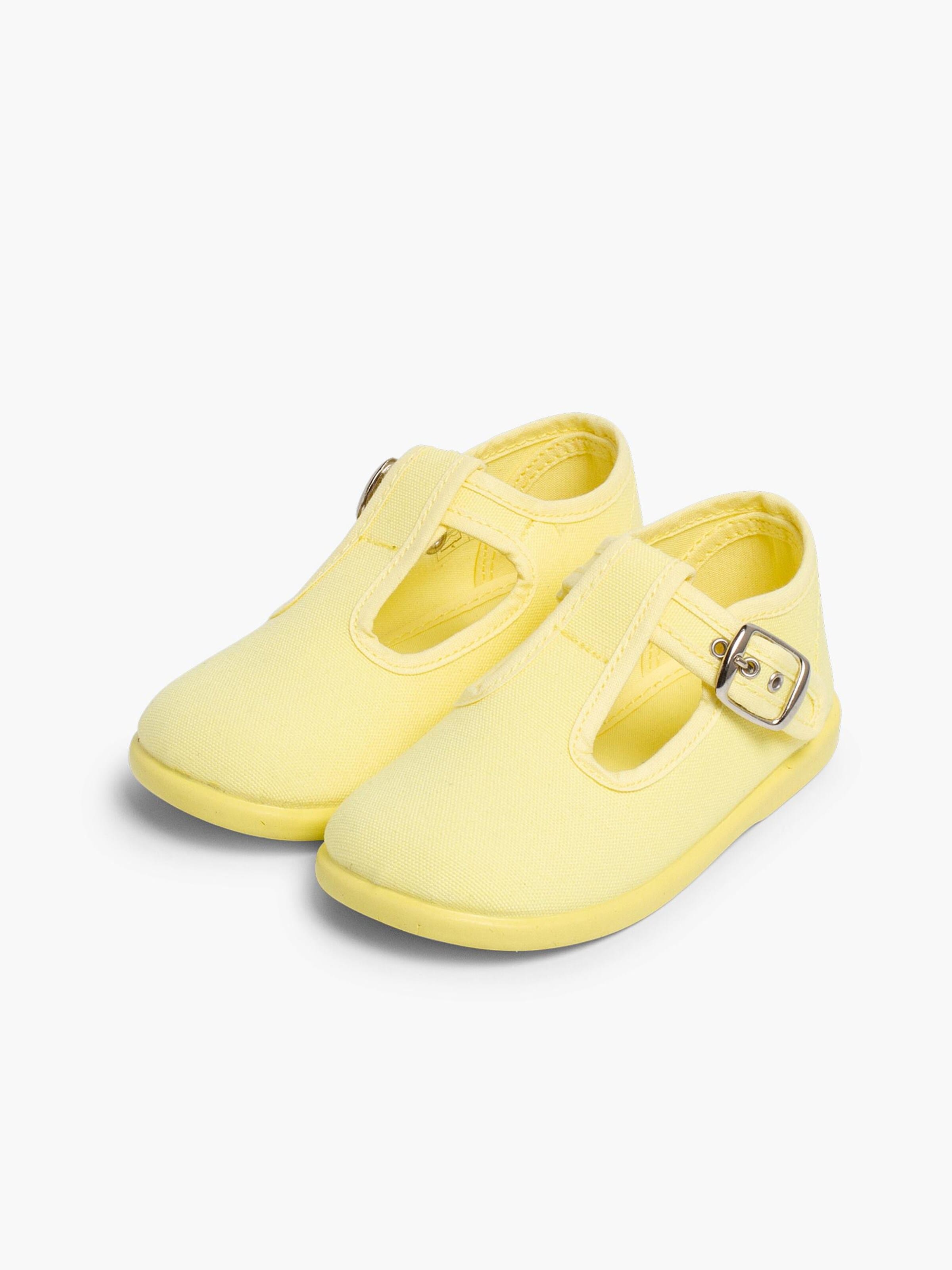 Pisamonas - Zapatos primeros pasos en amarillo