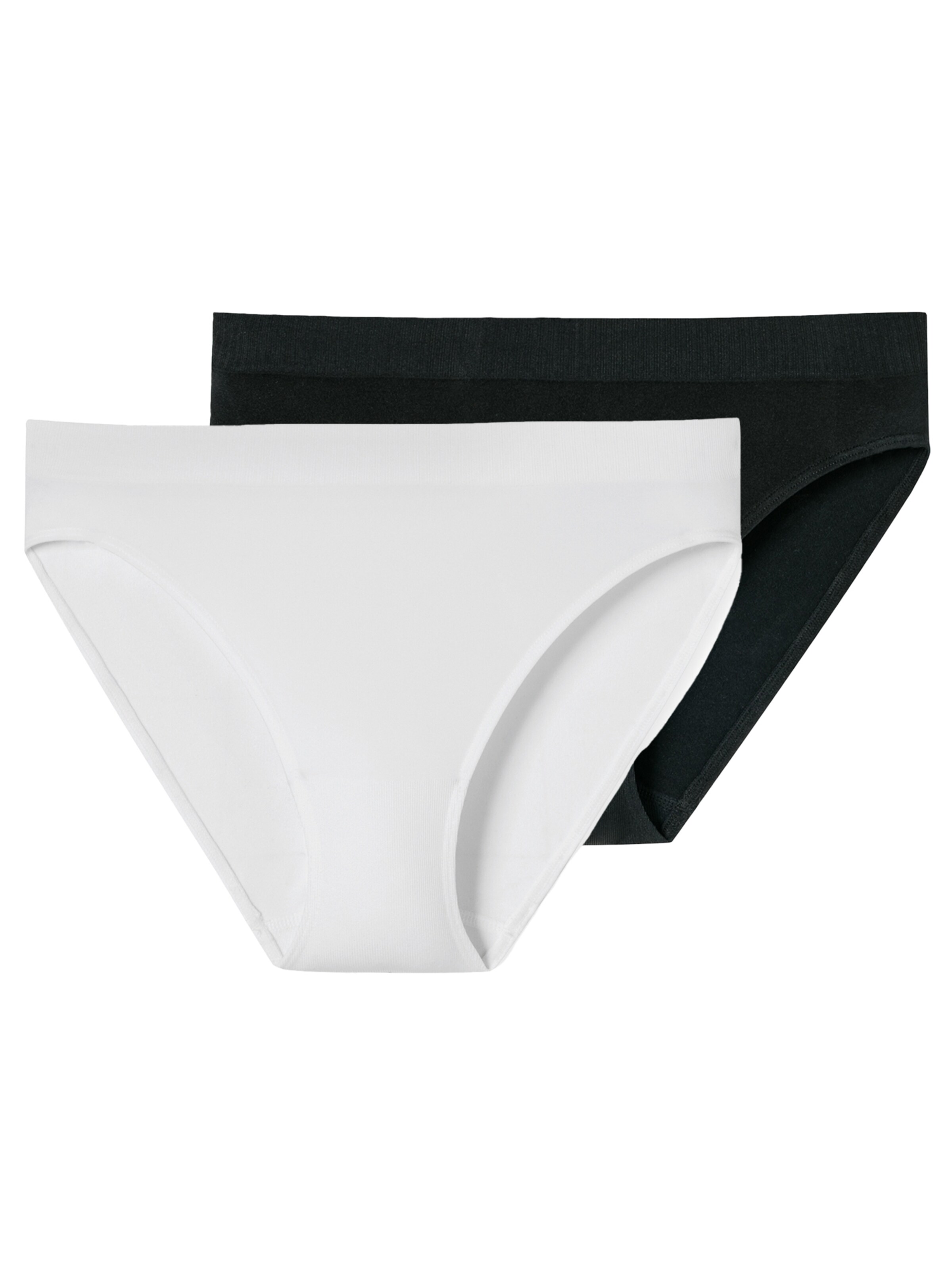 SCHIESSER Slip 'Classic Seamless' in Zwart: voorkant