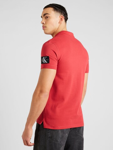 T-Shirt Calvin Klein Jeans en rouge