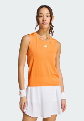 ADIDAS PERFORMANCE Sports Top 'Pro' in Orange: front