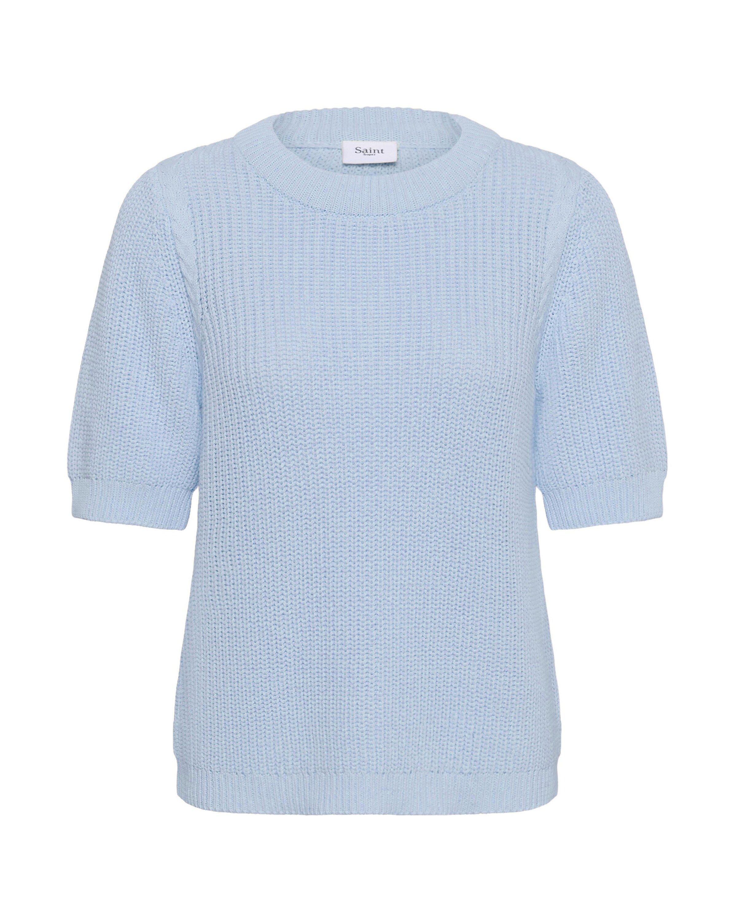 SAINT TROPEZ Trui 'SZPilia' in Blauw: voorkant