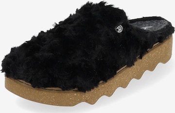 ROHDE Slippers in Black: front