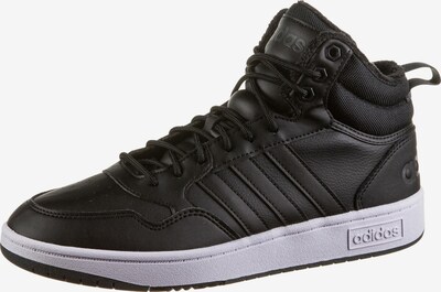 ADIDAS PERFORMANCE Baskets hautes 'Hoops 3.0 WTR' en noir, Vue avec produit