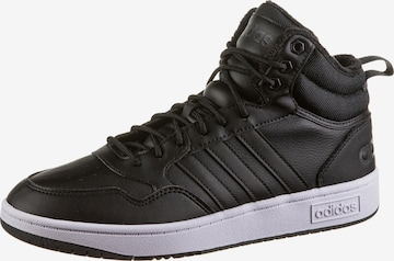 ADIDAS PERFORMANCE High-Top Sneakers 'Hoops 3.0 WTR' in Black: front