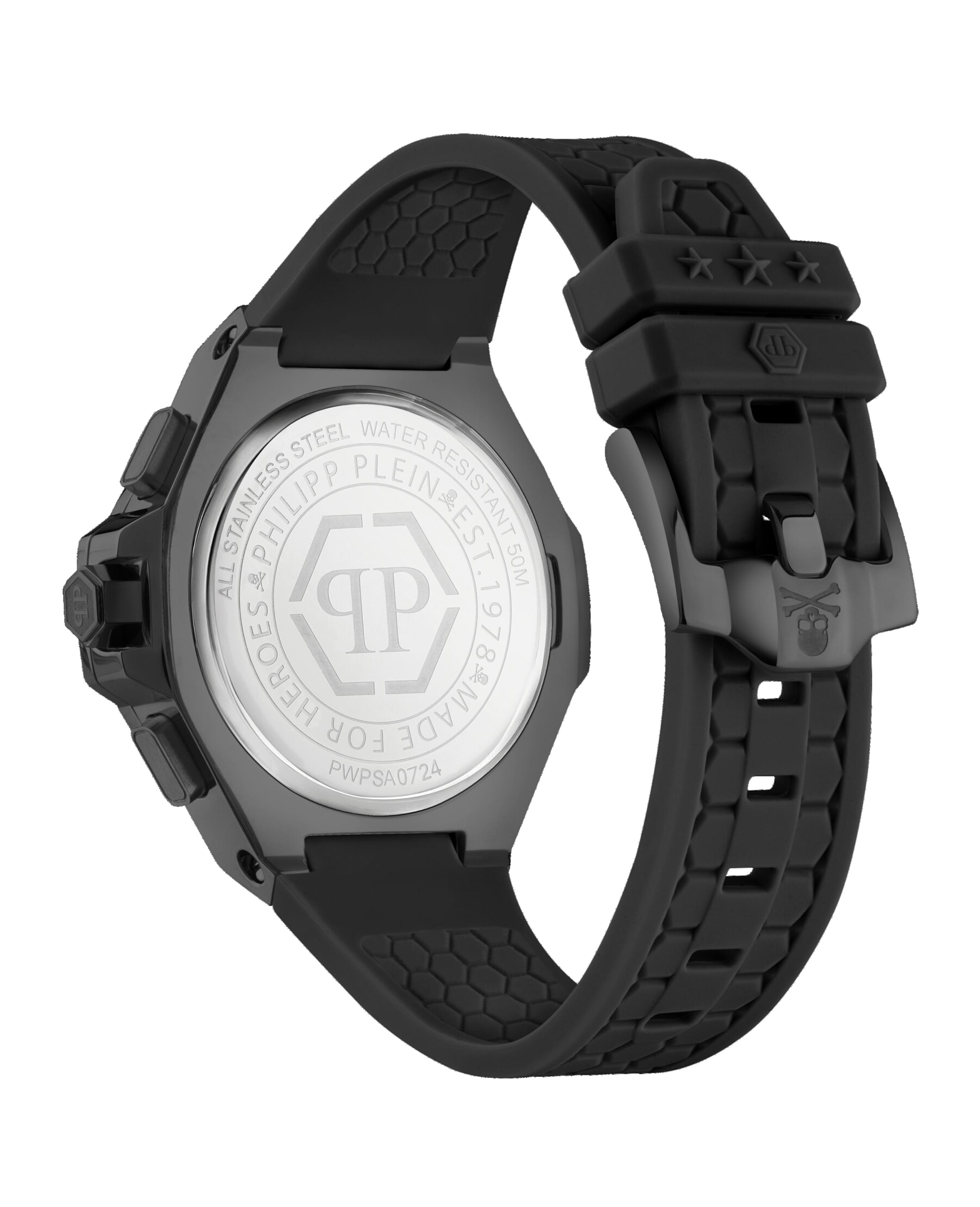 Orologio analogico 'ROYAL' di Philipp Plein Watches in nero