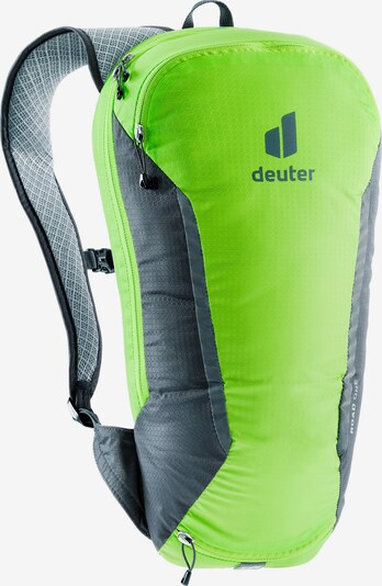 DEUTER Sports Backpack 'Road One' in Dark grey / Neon green, Item view