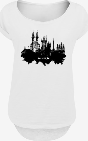 T-shirt F4NT4STIC en blanc : devant