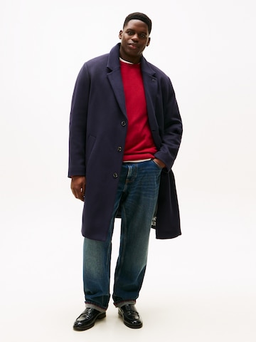 Tommy Hilfiger Big & Tall - Abrigo de entretiempo en azul: frente