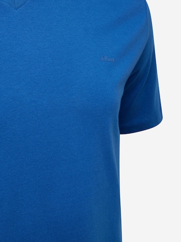 s.Oliver Men Big Sizes T-Shirt in Blau