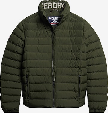 Superdry Übergangsjacke 'Fuji' in Grün: predná strana