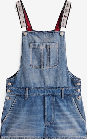 Tommy Jeans Mekko 'TOMMY GIRL DENIM DUNGAREE' värissä monivärinen: etupuoli