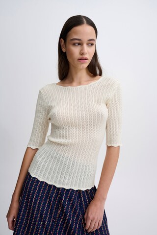 Atelier Rêve Sweater 'Irfanto' in White: front