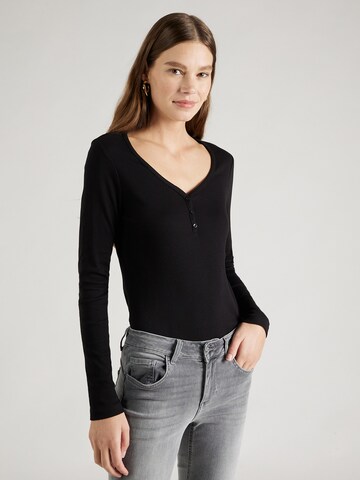 s.Oliver Shirt in Zwart: voorkant