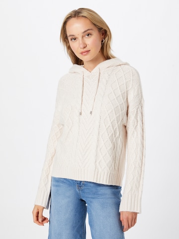 ABOUT YOU Sweater 'Lilou' in Beige: front