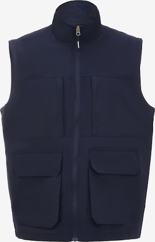 LAPLI Bodywarmer in Blauw: voorkant