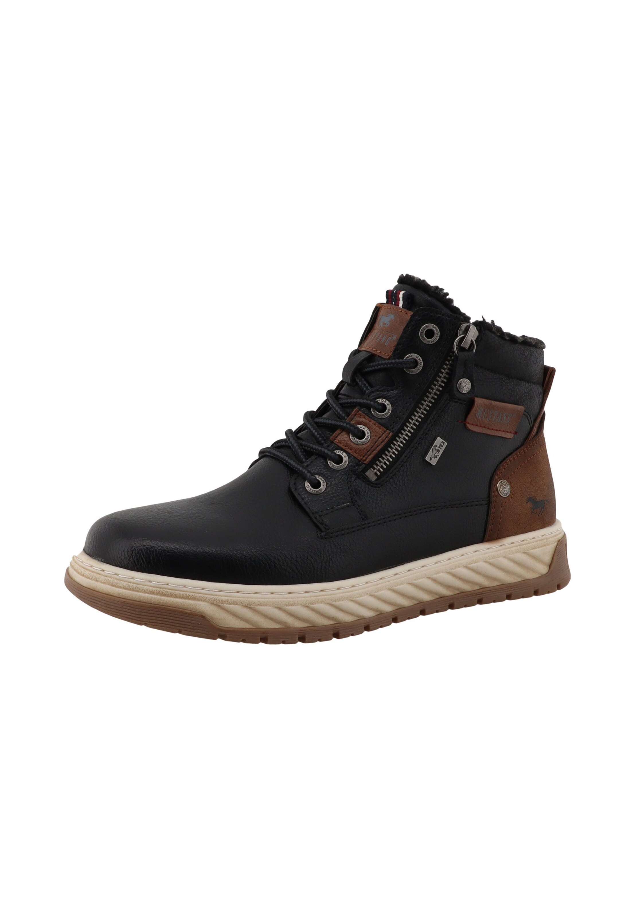 MUSTANG Stiefel in Schwarz: Vorderseite