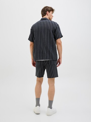 JACK & JONES Comfort Fit Skjorte 'JOREaster Patras' i blå