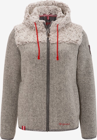 Almgwand Between-Season Jacket in Grey: front