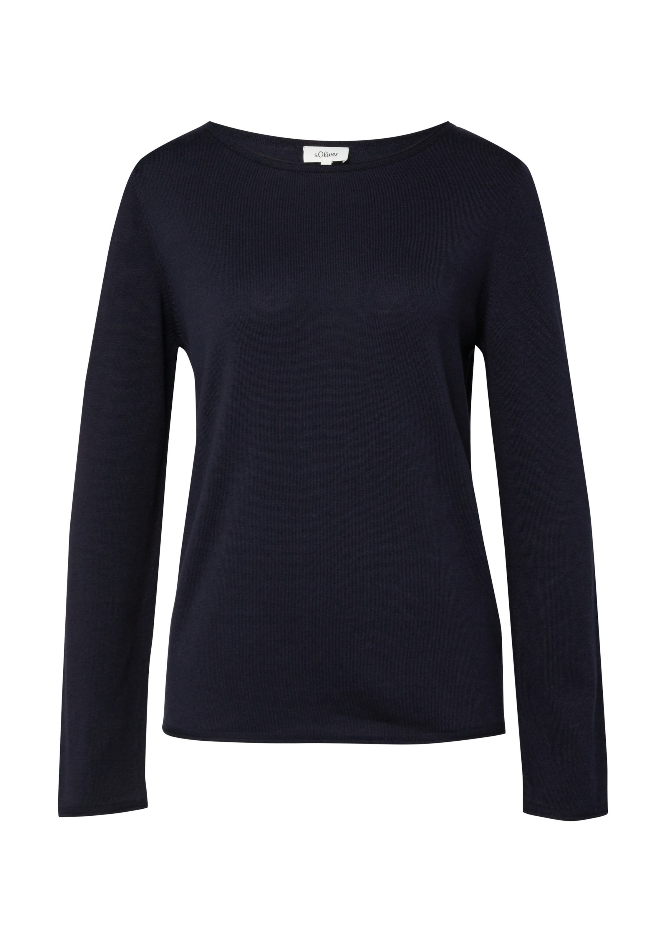 s.Oliver Pullover in Blau: Vorderseite