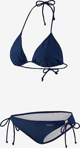 BECO the world of aquasports Triangle Bikini in Blue