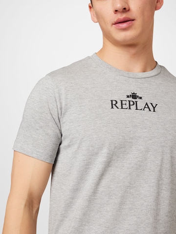 REPLAY T-Shirt in Grau