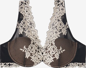 INTIMISSIMI Balconette Bra 'Elena' in Black: front