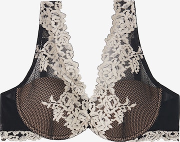 INTIMISSIMI Balconette Bra 'Elena' in Black: front