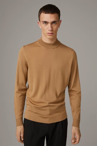 STRELLSON Trui ' Marek ' in Beige: voorkant